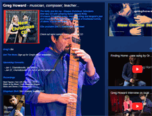 Tablet Screenshot of greghoward.com